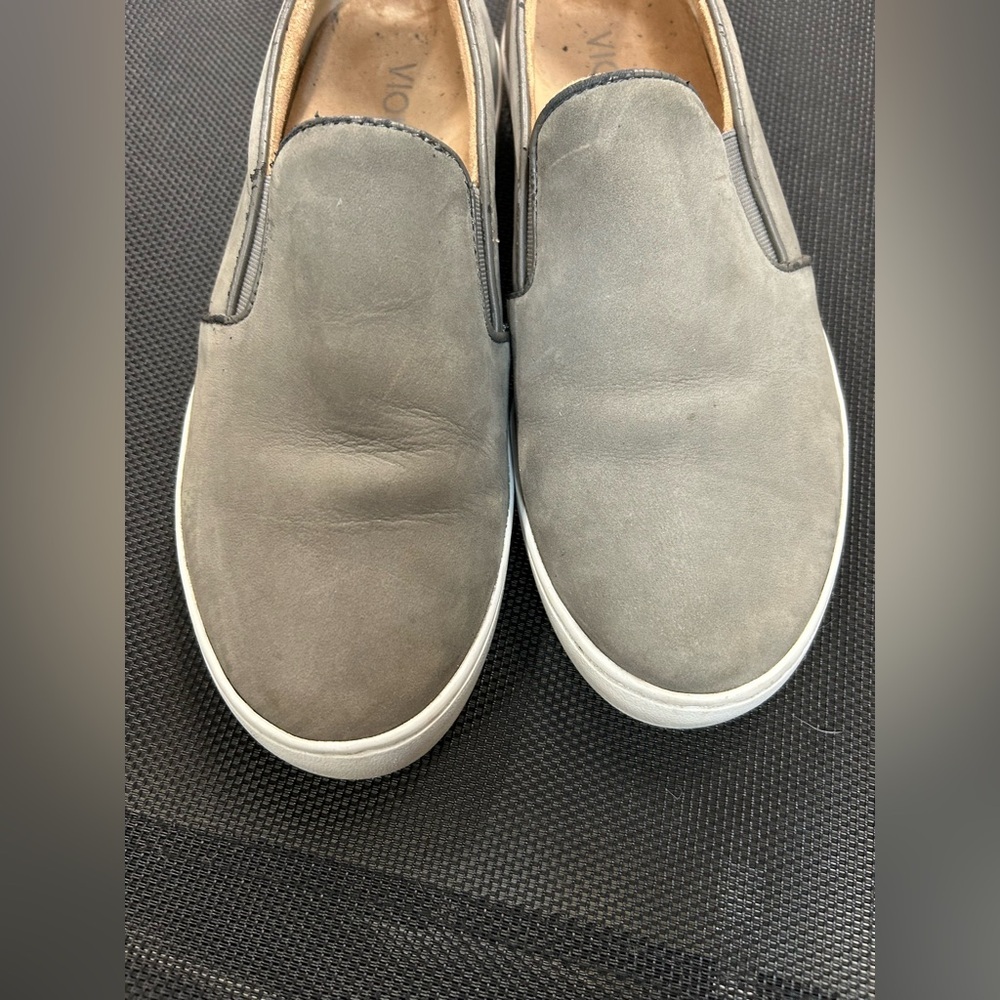 Vionic Gray Slip-On Women's Sneakers - Picture 9 of 10